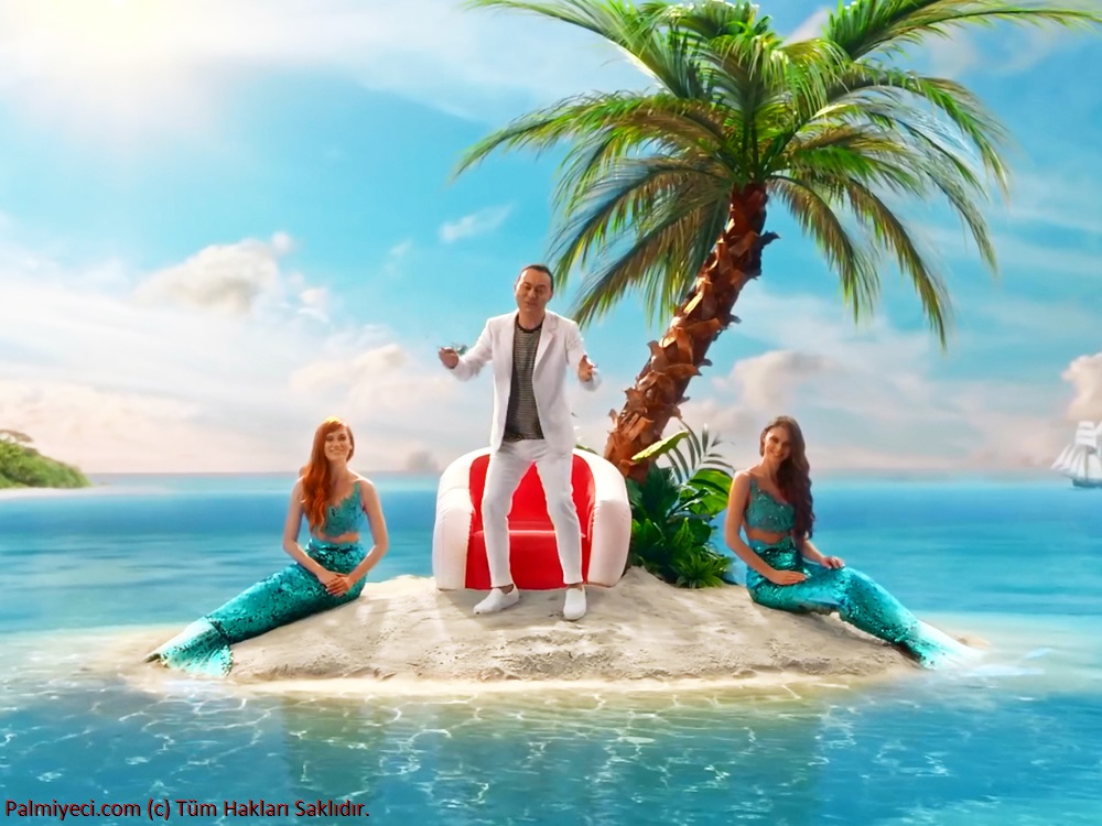 Jolly Tour - Reklam - Palmiye adası çalışması